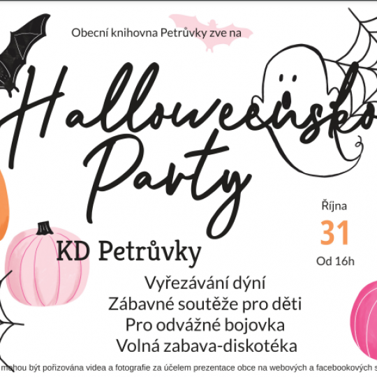 Halloweenská párty 1