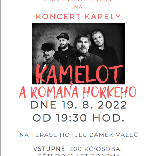 Koncert kapely KAMELOT 1